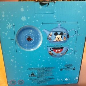 2022 Disney Parks Maruyama Magic Kingdom Cuties 50th Tea Set Pot Mug Saucer